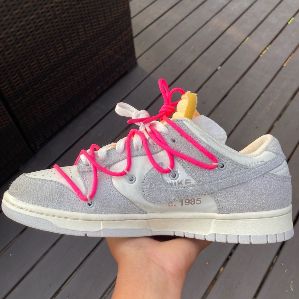Nike dunk off white lot 17 size 9.5